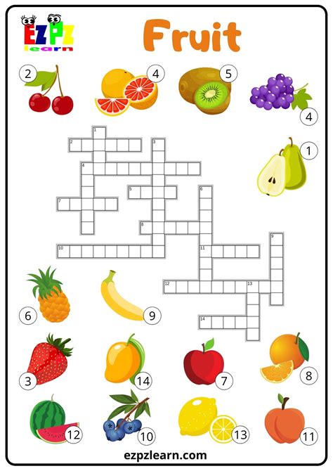 fruit crossword clue|fruit crossword clue 4 letters.